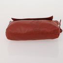 LOEWE Shoulder Bag Leather 4 Set Black Brown Red Auth bs36830-19