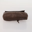 LOEWE Shoulder Bag Leather 4 Set Black Brown Red Auth bs36830-25