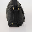 LOEWE Shoulder Bag Leather Black Gold Auth bs36832A-4
