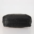 LOEWE Shoulder Bag Leather Black Gold Auth bs36832A-5