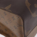 LOUIS VUITTON Monogram Reverse On The Go GM Tote Bag M44576 LV Auth bs36835A-22