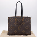LOUIS VUITTON Monogram Reverse On The Go GM Tote Bag M44576 LV Auth bs36835A-12