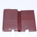 CARTIER Billfold Leather Black Silver Auth bs36836A-13