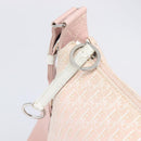 Christian Dior Trotter Canvas Shoulder Bag Pink Silver Auth bs36839-18