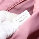 Christian Dior Trotter Canvas Shoulder Bag Pink Silver Auth bs36839-11