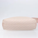 Christian Dior Trotter Canvas Shoulder Bag Pink Silver Auth bs36839-5