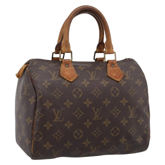 LOUIS VUITTON Monogram Speedy 25 Hand Bag M41528 LV Auth bs36842