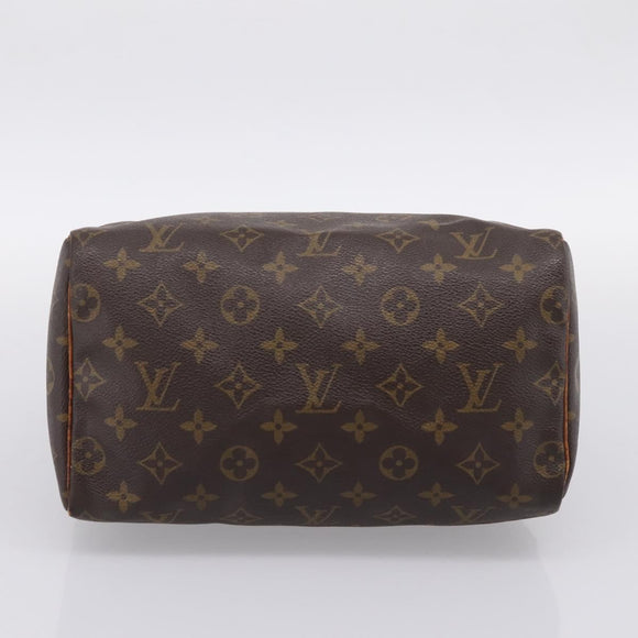 LOUIS VUITTON Monogram Speedy 25 Hand Bag M41528 LV Auth bs36842