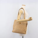 CHANEL Matelasse Shoulder Bag Lamb Skin Beige Gold CC Auth bs36843-25