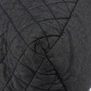 CHANEL Cococoon Tote Bag Canvas Black Silver CC Auth bs36844-18