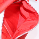 BOTTEGA VENETA Body Bag Nylon Red Silver Auth bs36846V-22