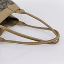 SAINT LAURENT Shoulder Bag PVC Canvas Black Gold Auth bs36847-7