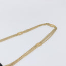 CHANEL Matelasse Chain Shoulder Bag Lamb Skin Black Gold CC Auth bs36849A-14