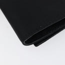 PRADA Key Case Nylon Black Silver Black Auth bs36854-15