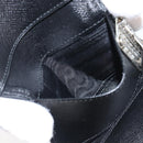 PRADA Key Case Nylon Black Silver Black Auth bs36854-24