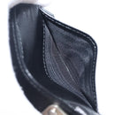 PRADA Key Case Nylon Black Silver Black Auth bs36854-25