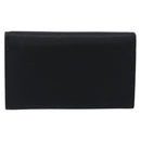 PRADA Key Case Nylon Black Silver Black Auth bs36854-2
