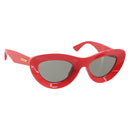 BOTTEGA VENETA Sunglasses Plastic Red Auth bs36855V-1