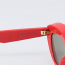 BOTTEGA VENETA Sunglasses Plastic Red Auth bs36855V-9
