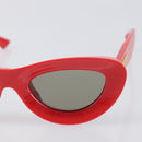 BOTTEGA VENETA Sunglasses Plastic Red Auth bs36855V-6