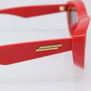 BOTTEGA VENETA Sunglasses Plastic Red Auth bs36855V-7
