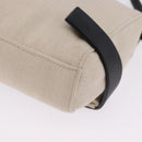 BOTTEGA VENETA Shoulder Bag Canvas Beige Gold Auth bs36856-17