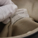 BOTTEGA VENETA Shoulder Bag Canvas Beige Gold Auth bs36856-11