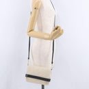 BOTTEGA VENETA Shoulder Bag Canvas Beige Gold Auth bs36856-23