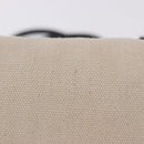 BOTTEGA VENETA Shoulder Bag Canvas Beige Gold Auth bs36856-3