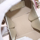 CHANEL Matelasse Chain Shoulder Pouch Lamb Skin Gold Silver CC Auth bs36858SAM-11