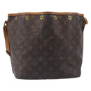 LOUIS VUITTON Monogram Petit Noe Shoulder Bag M42226 LV Auth bs36859-13