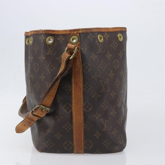 LOUIS VUITTON Monogram Petit Noe Shoulder Bag M42226 LV Auth bs36859