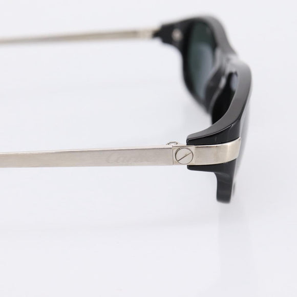 CARTIER Sunglasses Plastic Black Auth bs36860V