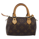LOUIS VUITTON Monogram Mini Speedy Hand Bag M41534 LV Auth bs36864-2