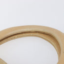 Christian Dior Canage Hand Bag Suede Beige Gold Auth bs36869-9