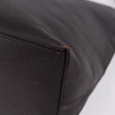 GUCCI Bamboo Shoulder Bag Leather Black Gold 001 2122 3006 Auth bs36873-11