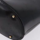 GUCCI Shoulder Bag Patent Leather Black Gold Auth bs36875-15