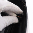 GUCCI Shoulder Bag Patent Leather Black Gold Auth bs36875-10