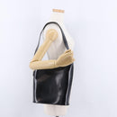GUCCI Shoulder Bag Patent Leather Black Gold Auth bs36875-24