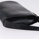 GUCCI Shoulder Bag Patent Leather Black Gold Auth bs36875-6
