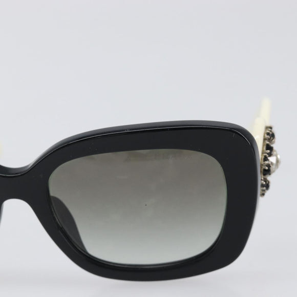 PRADA Sunglasses Plastic Black Auth bs36877V