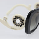 PRADA Sunglasses Plastic Black Auth bs36877V-8