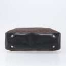 LOUIS VUITTON Monogram Macassar Davis Tote Bag M56708 LV Auth bs36883-12