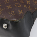 LOUIS VUITTON Monogram Macassar Davis Tote Bag M56708 LV Auth bs36883-13