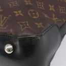 LOUIS VUITTON Monogram Macassar Davis Tote Bag M56708 LV Auth bs36883-15