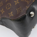 LOUIS VUITTON Monogram Macassar Davis Tote Bag M56708 LV Auth bs36883-16
