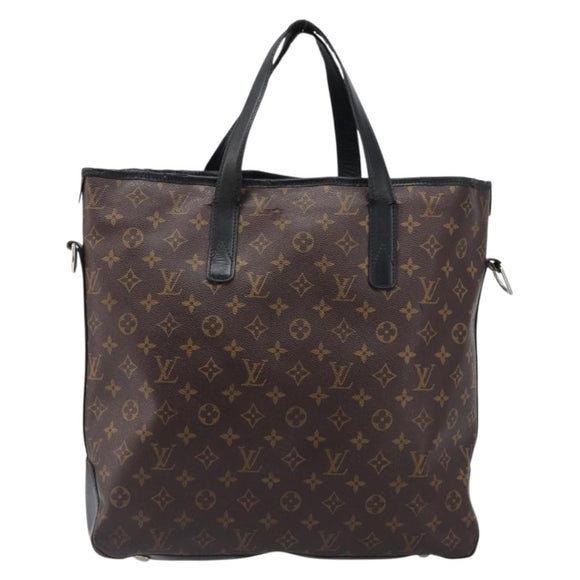 LOUIS VUITTON Monogram Macassar Davis Tote Bag M56708 LV Auth bs36883