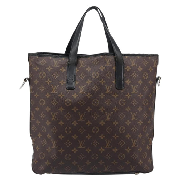 LOUIS VUITTON Monogram Macassar Davis Tote Bag M56708 LV Auth bs36883
