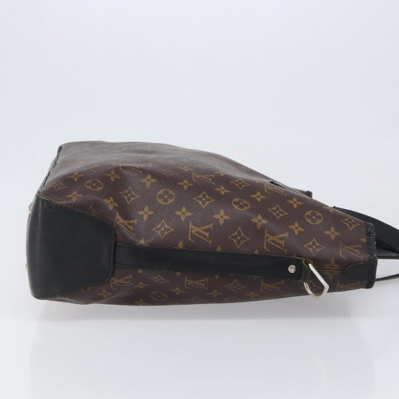 LOUIS VUITTON Monogram Macassar Davis Tote Bag M56708 LV Auth bs36883