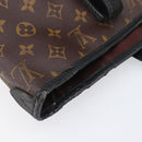 LOUIS VUITTON Monogram Macassar Davis Tote Bag M56708 LV Auth bs36883-7